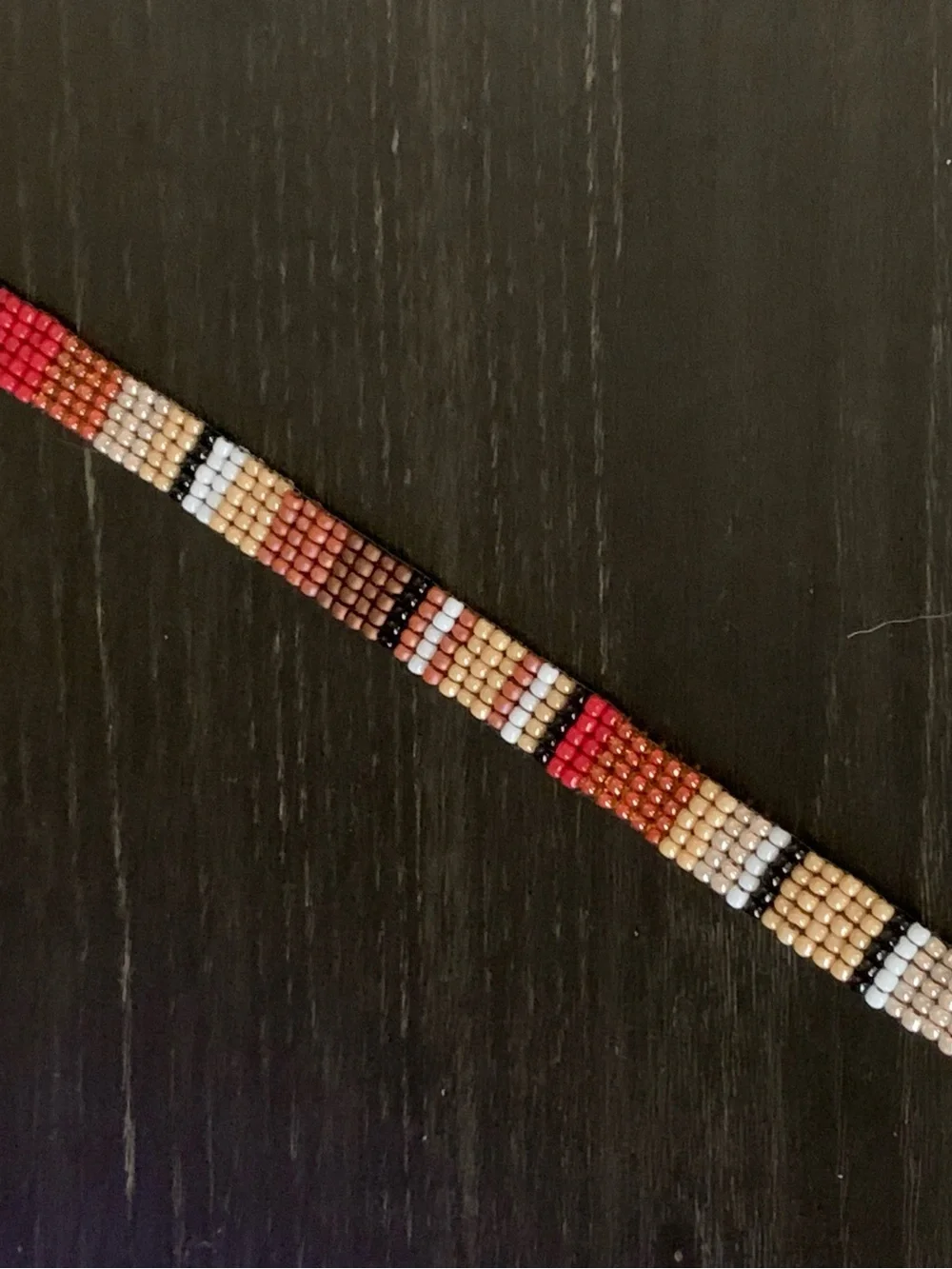 Handmade Blanket Seed Bead Bracelets - 2 colors - Picture 1 of 8